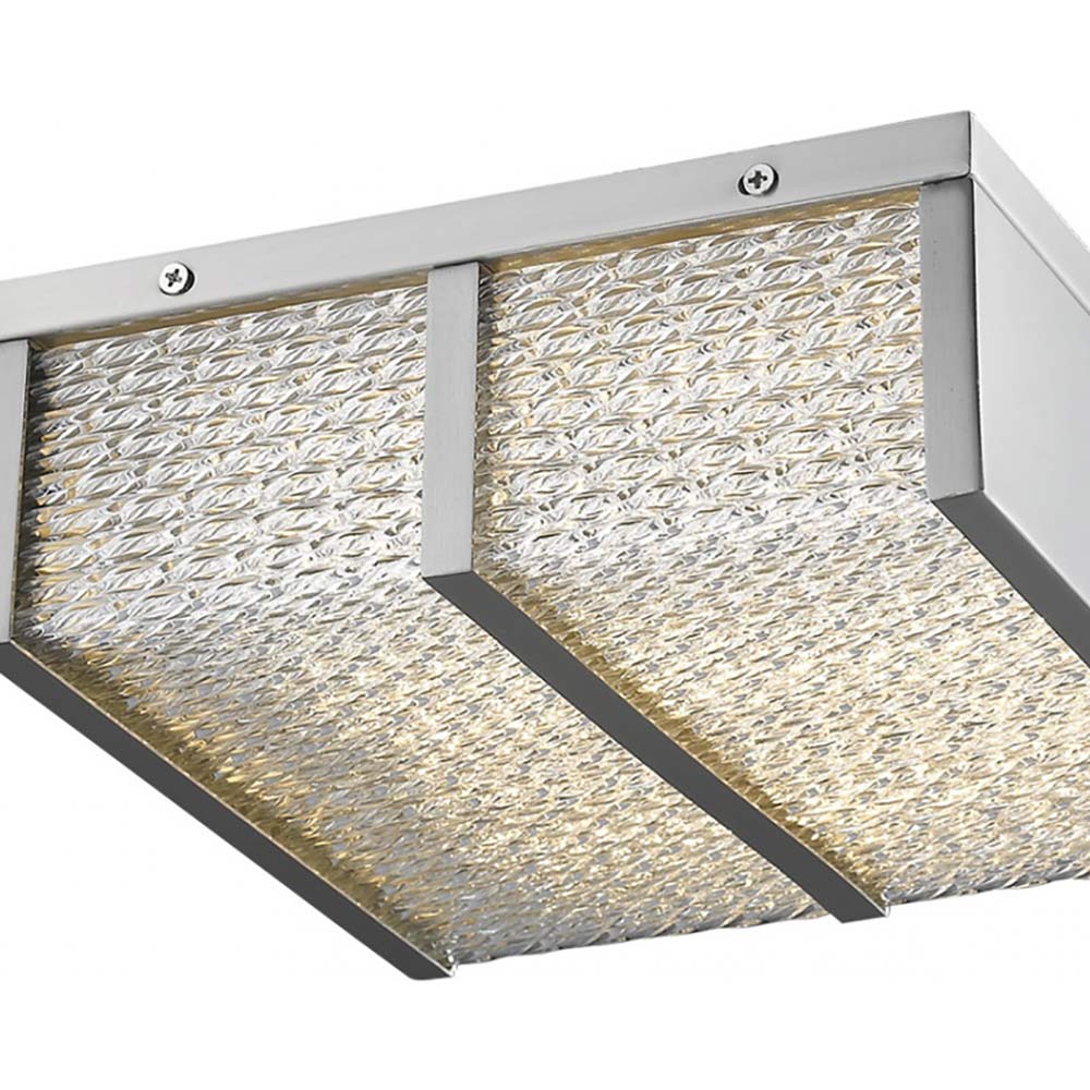 Cermack St. HF112 Square LED Flush Mount Ceiling Light in Detail.