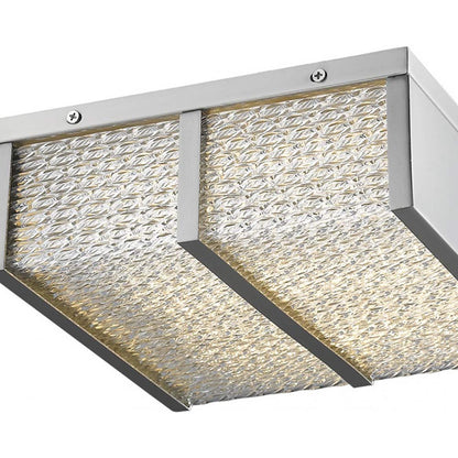 Cermack St. HF112 Square LED Flush Mount Ceiling Light in Detail.