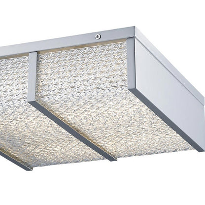 Cermack St. HF112 Square LED Flush Mount Ceiling Light in Detail.
