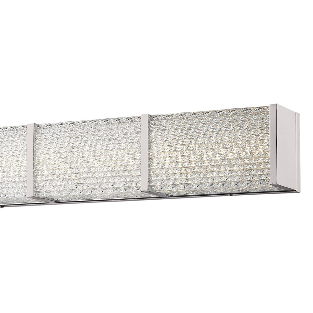 Cermack St. Rectangular LED Bath Vanity Light in Detail.