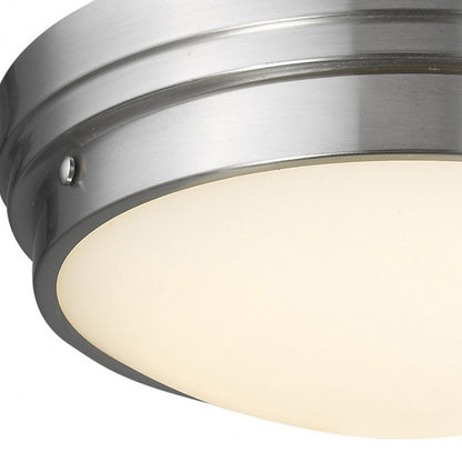 Cermack St. Round LED Flush Mount Ceiling Light in Detail.