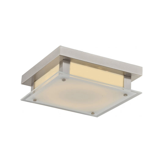 Cermack St. Square LED Flush Mount Ceiling Light.