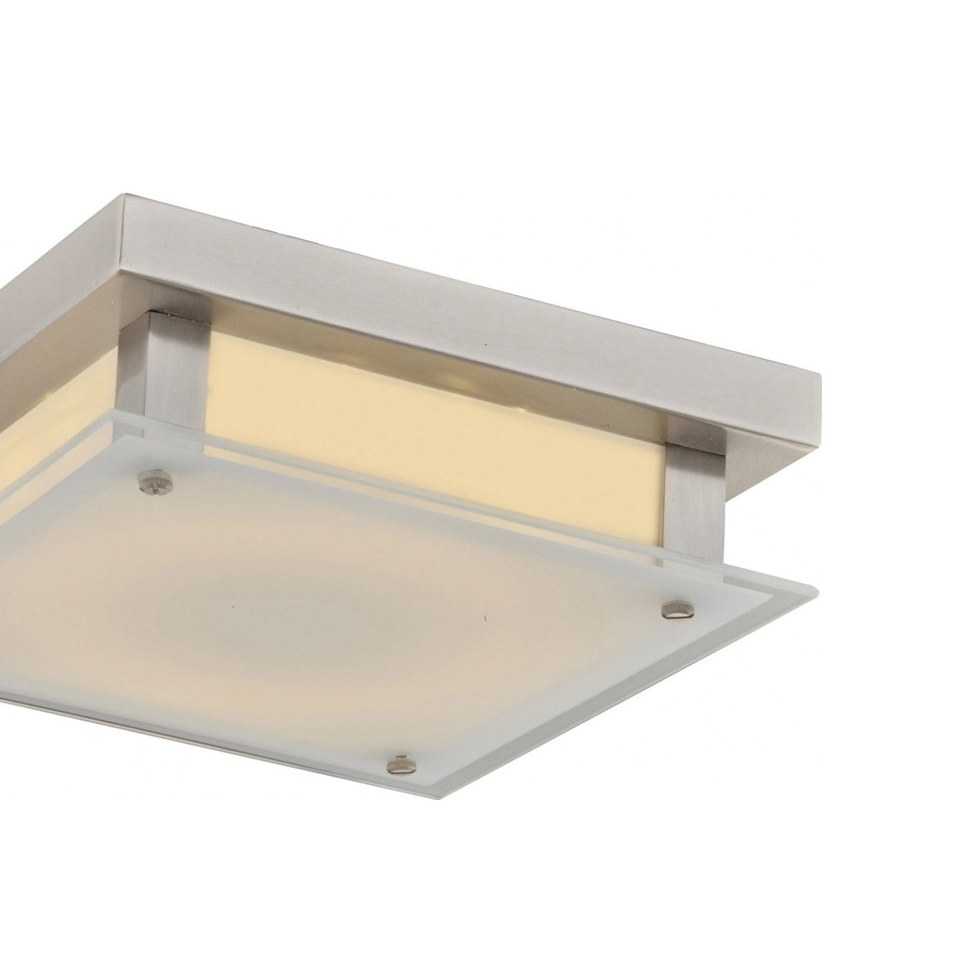 Cermack St. Square LED Flush Mount Ceiling Light in Detail.