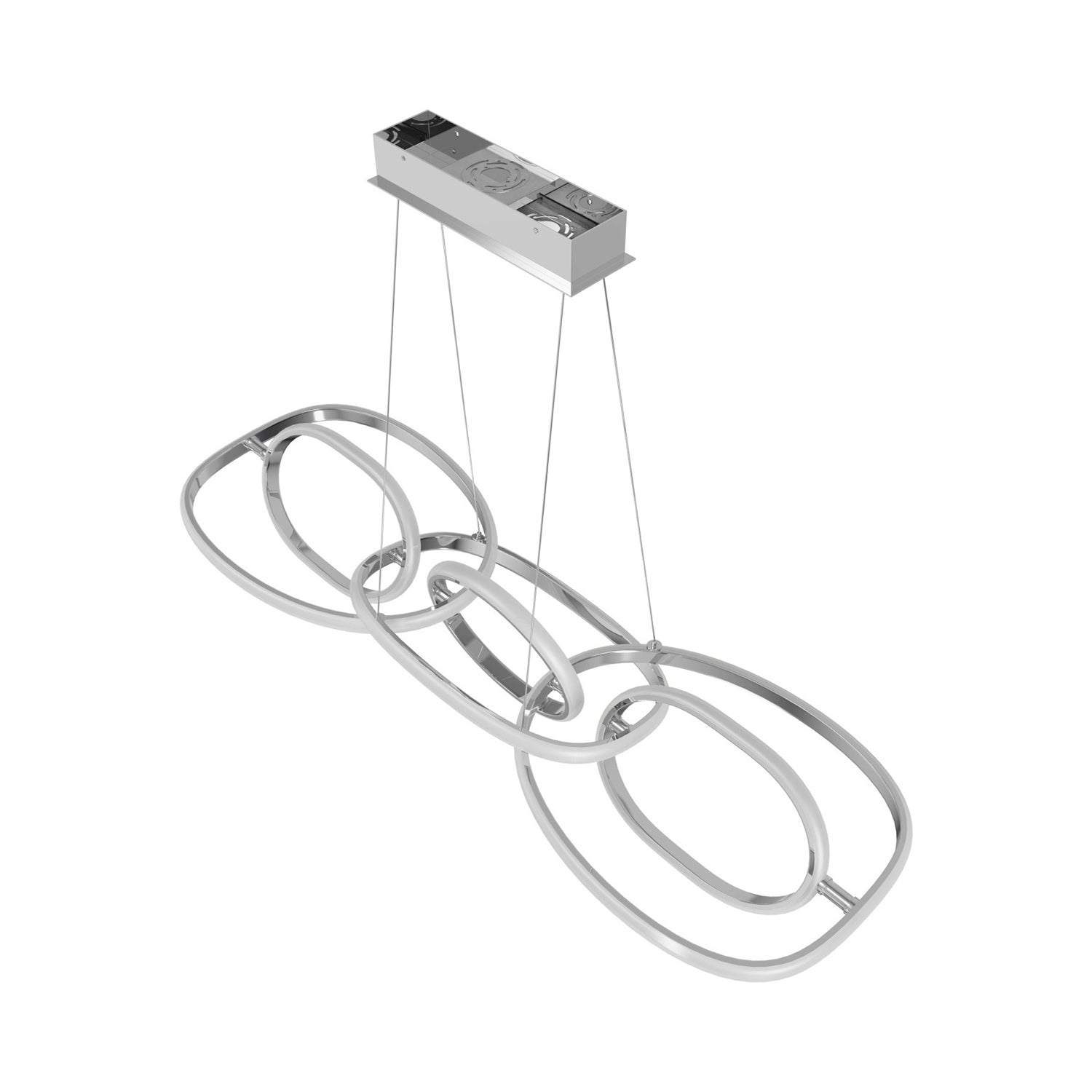 Circa LED Linear Pendant Light in Detail.