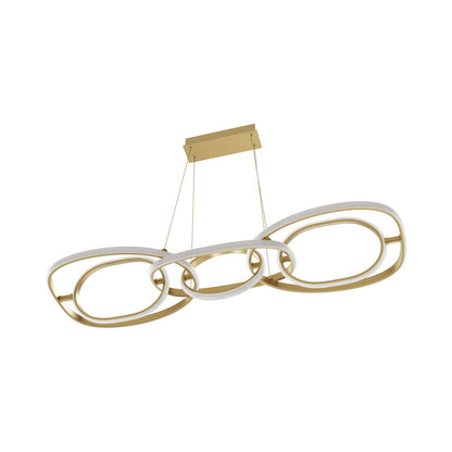 Circa LED Linear Pendant Light in Detail.