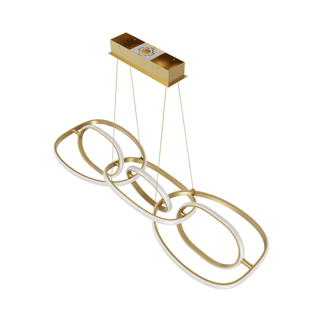 Circa LED Linear Pendant Light in Detail.