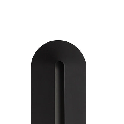 Avenue Curved Top Outdoor LED Wall Light in Detail.