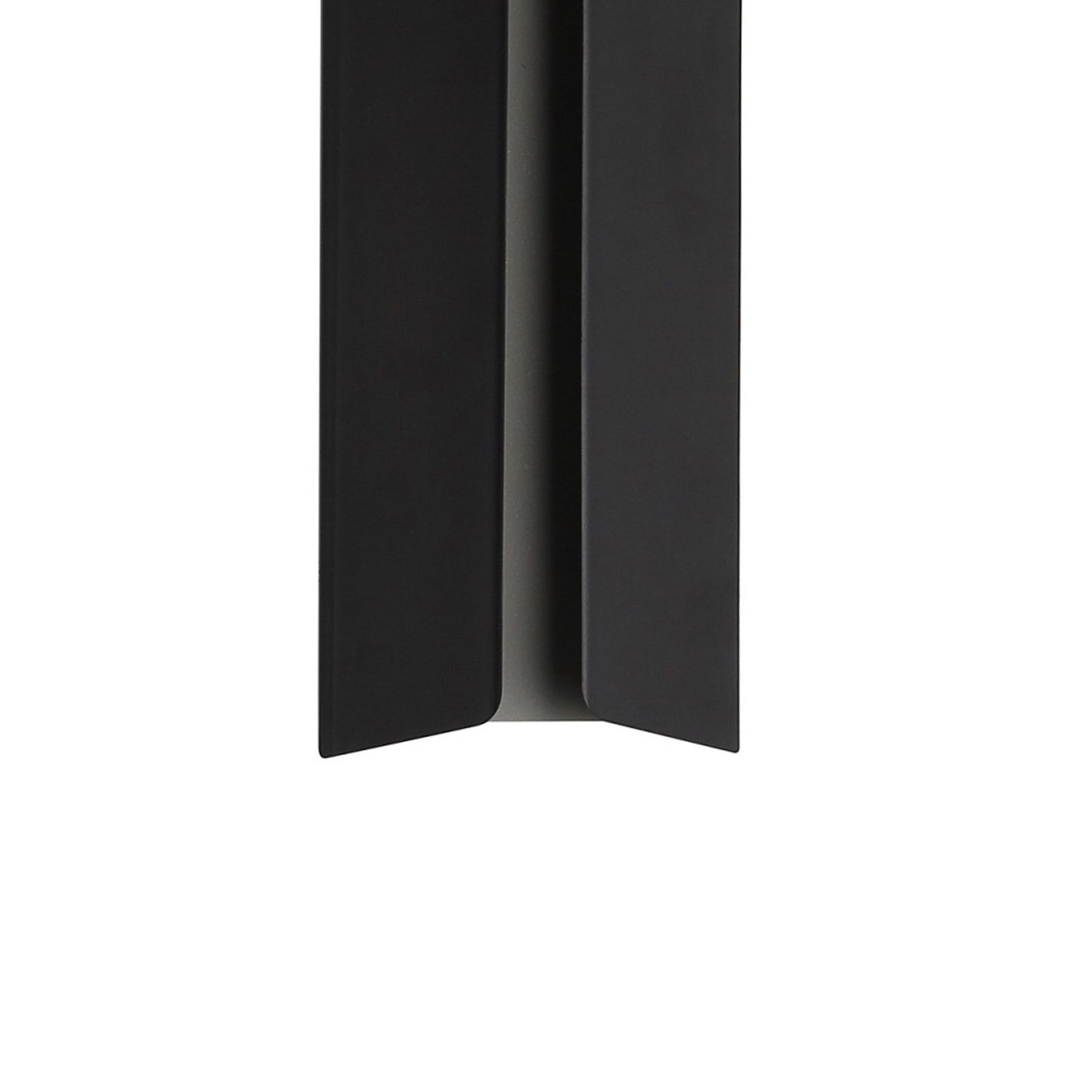 Avenue Curved Top Outdoor LED Wall Light in Detail.