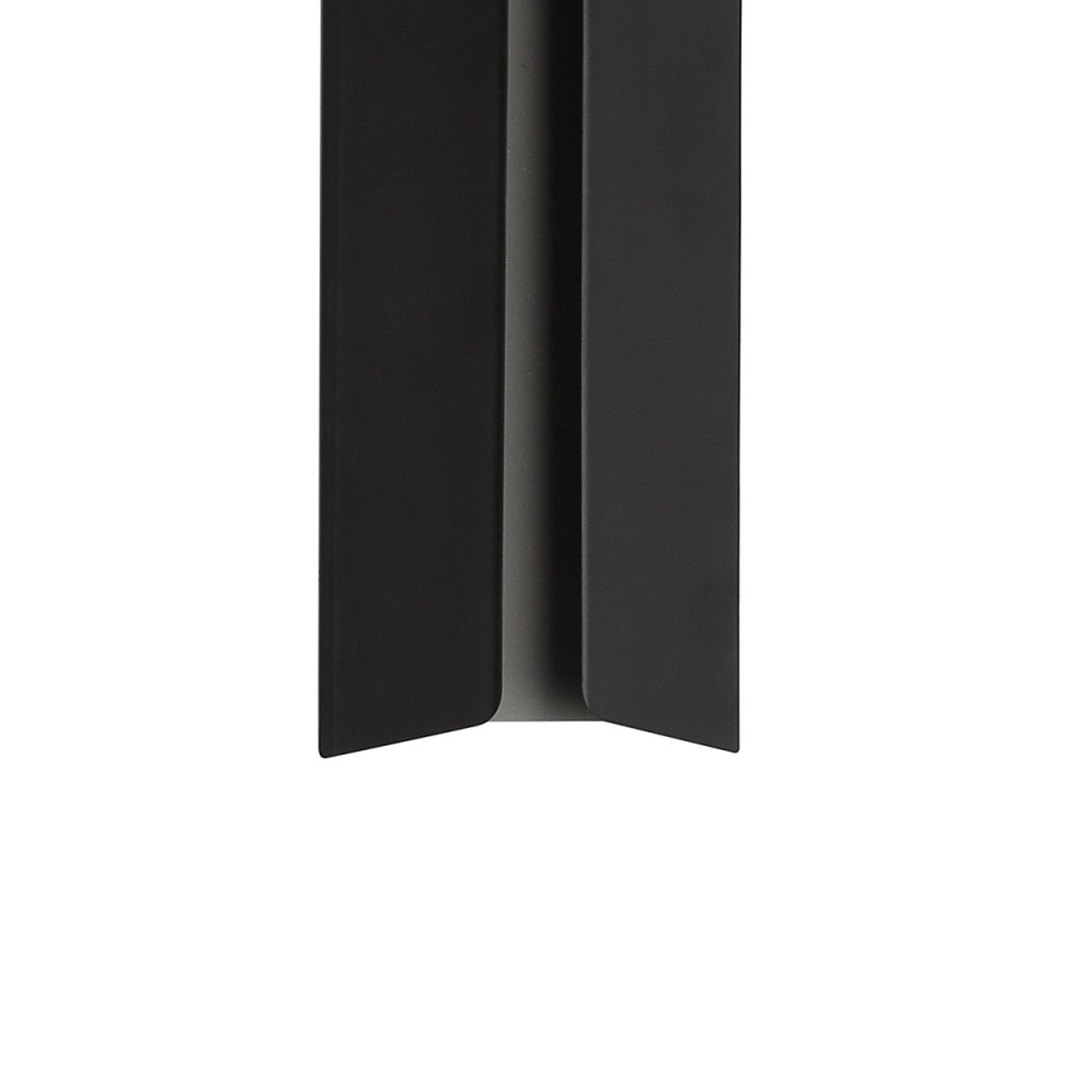 Avenue Curved Top Outdoor LED Wall Light in Detail.
