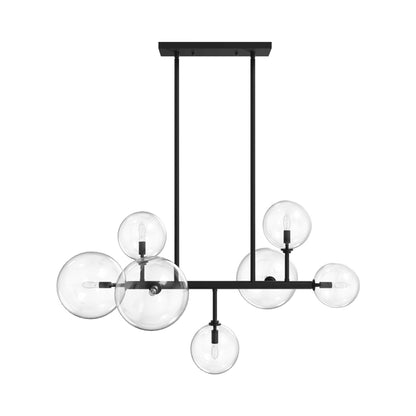 Delilah Chandelier in Black (7-Light).