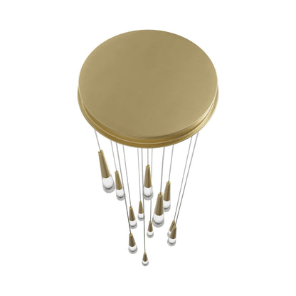 Encino Multi Light Pendant Light in Detail.