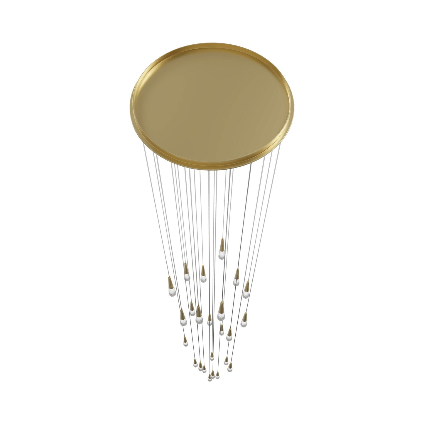 Encino Multi Light Pendant Light in Detail.