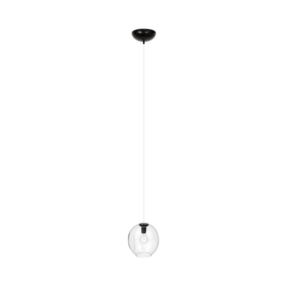 Fairfax Ave. Globe Pendant Light in Dark Bronze.