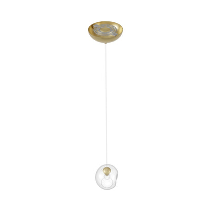 Fairfax Ave. Globe Pendant Light in Detail.