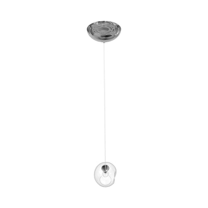 Fairfax Ave. Globe Pendant Light in Detail.