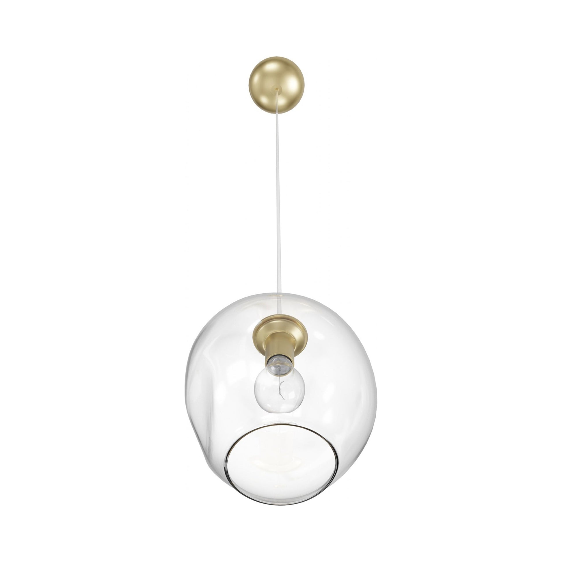 Fairfax Ave. Globe Pendant Light in Detail.