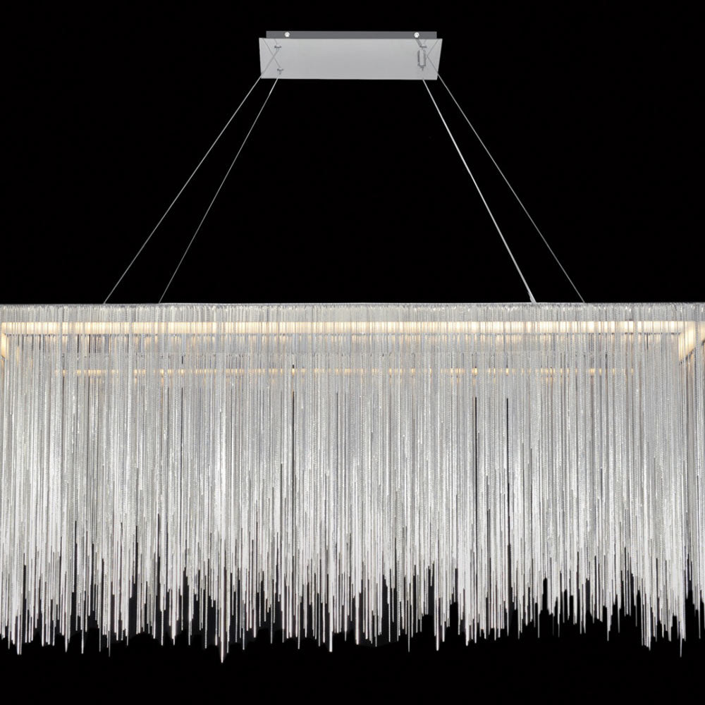 Fountain Ave. LED Chandelier in Detail.