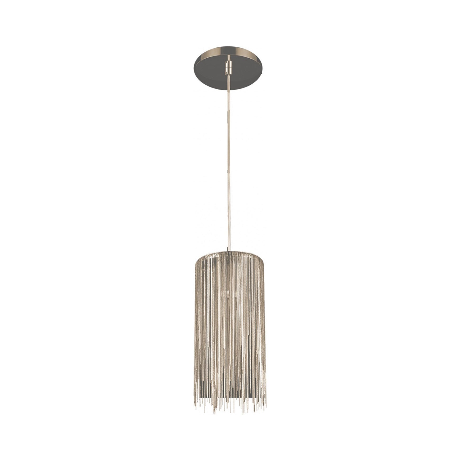 Fountain HF1205 Ave. Pendant Light in Chrome.