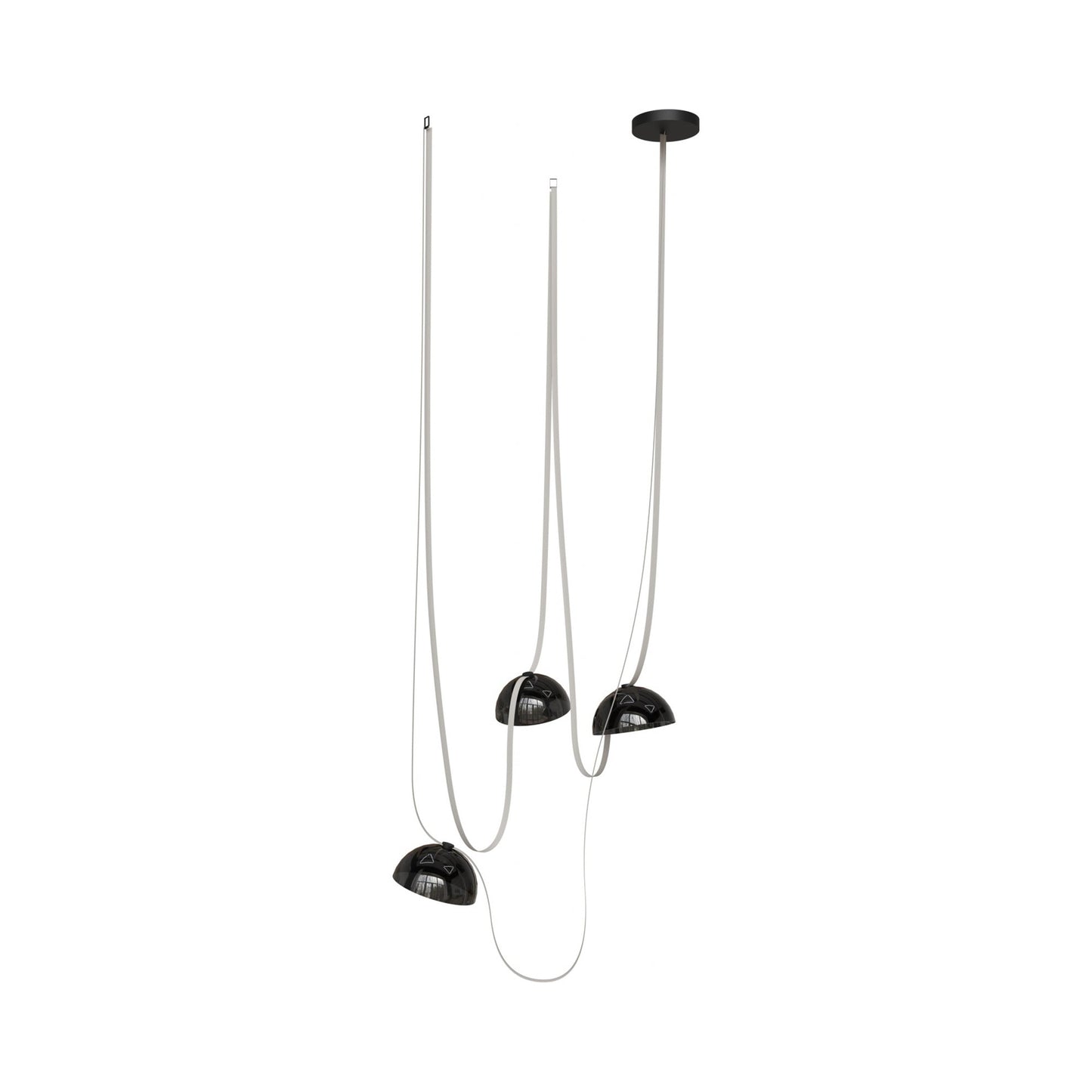 Fremont G102 LED Chandelier in Ivory (3-Light).