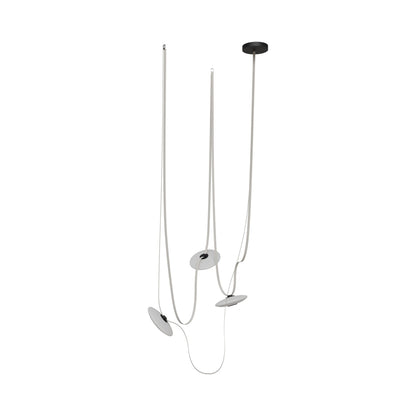 Fremont G20 LED Chandelier in White/Ivory (3-Light).