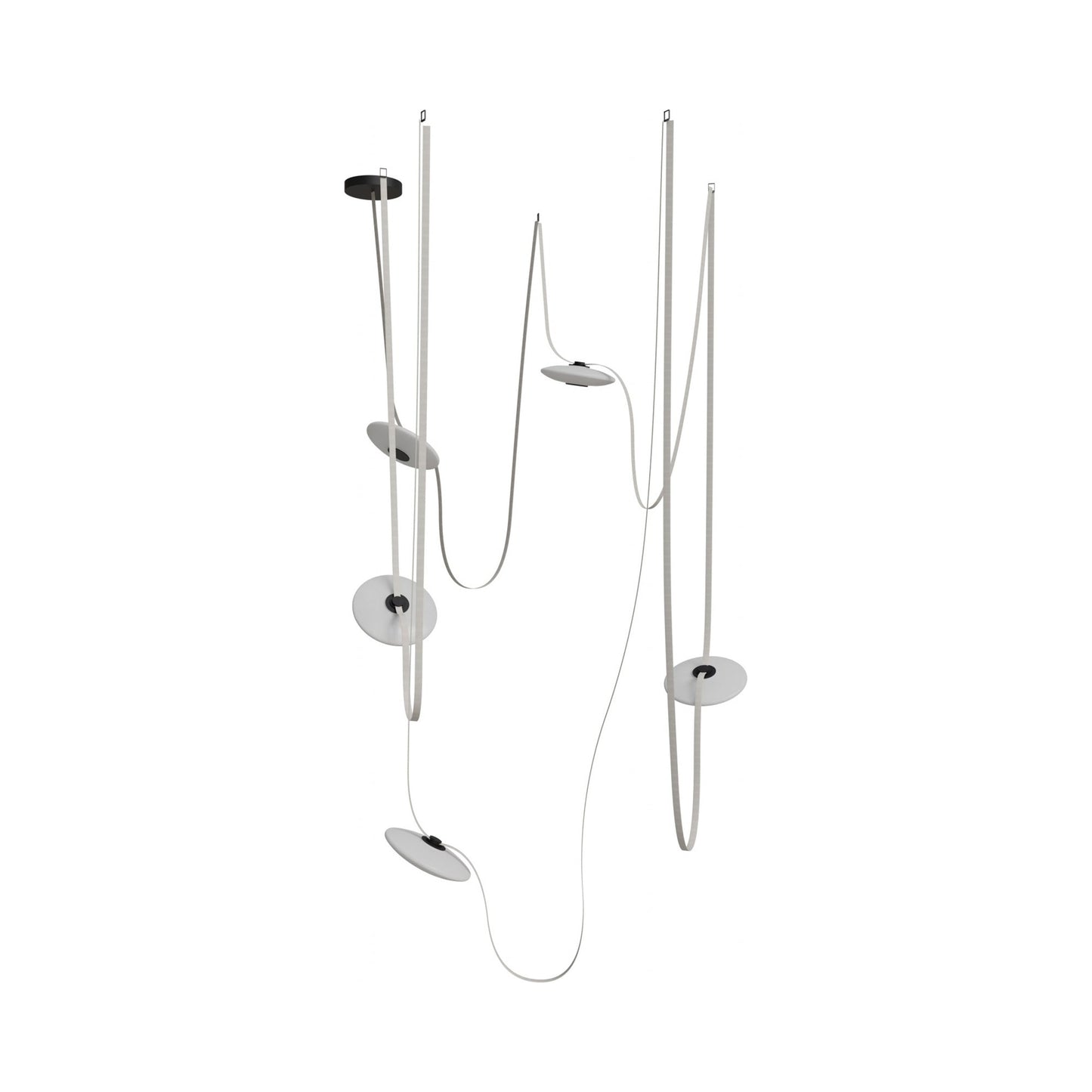 Fremont G20 LED Chandelier in White/Ivory (5-Light).