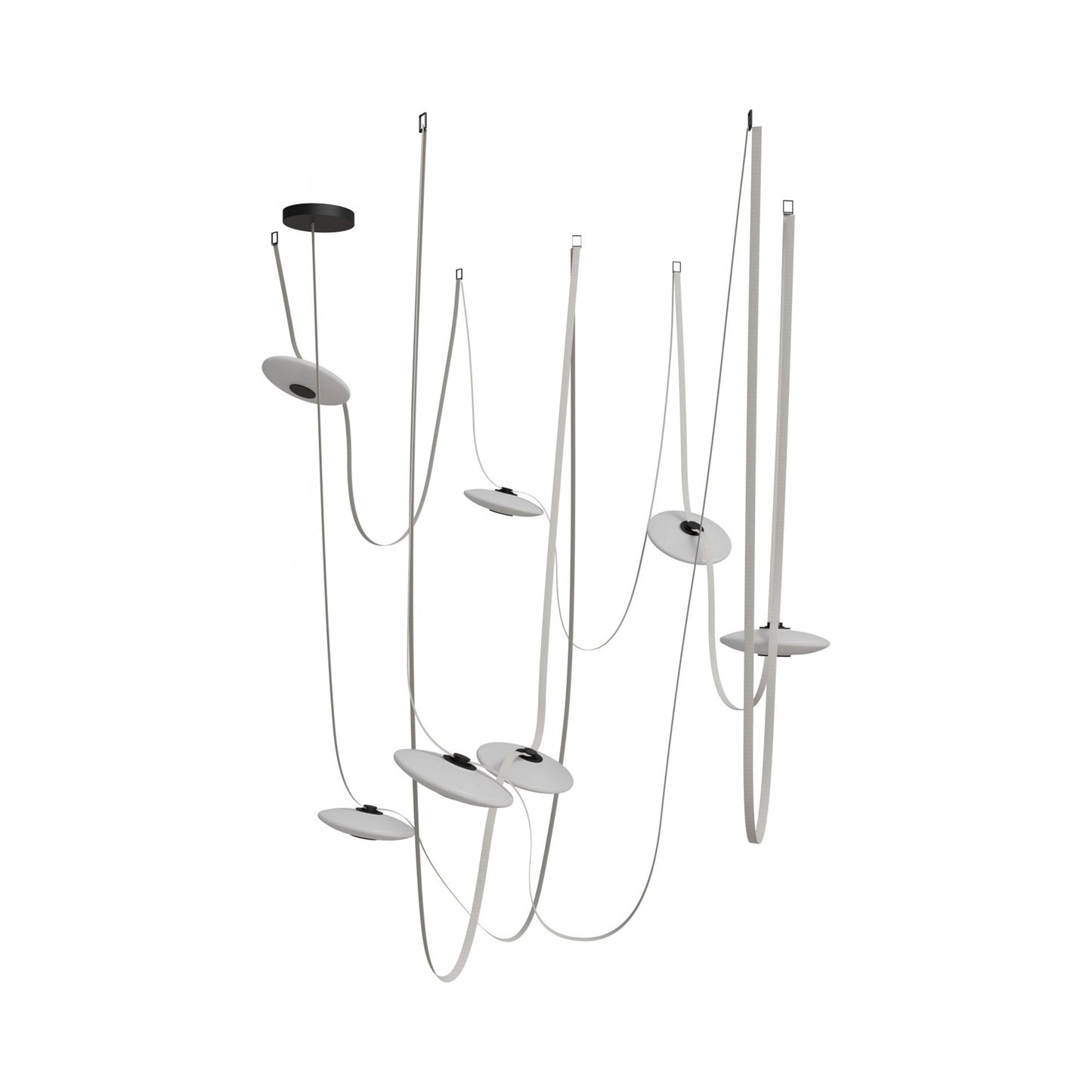 Fremont G20 LED Chandelier in White/Ivory (7-Light).