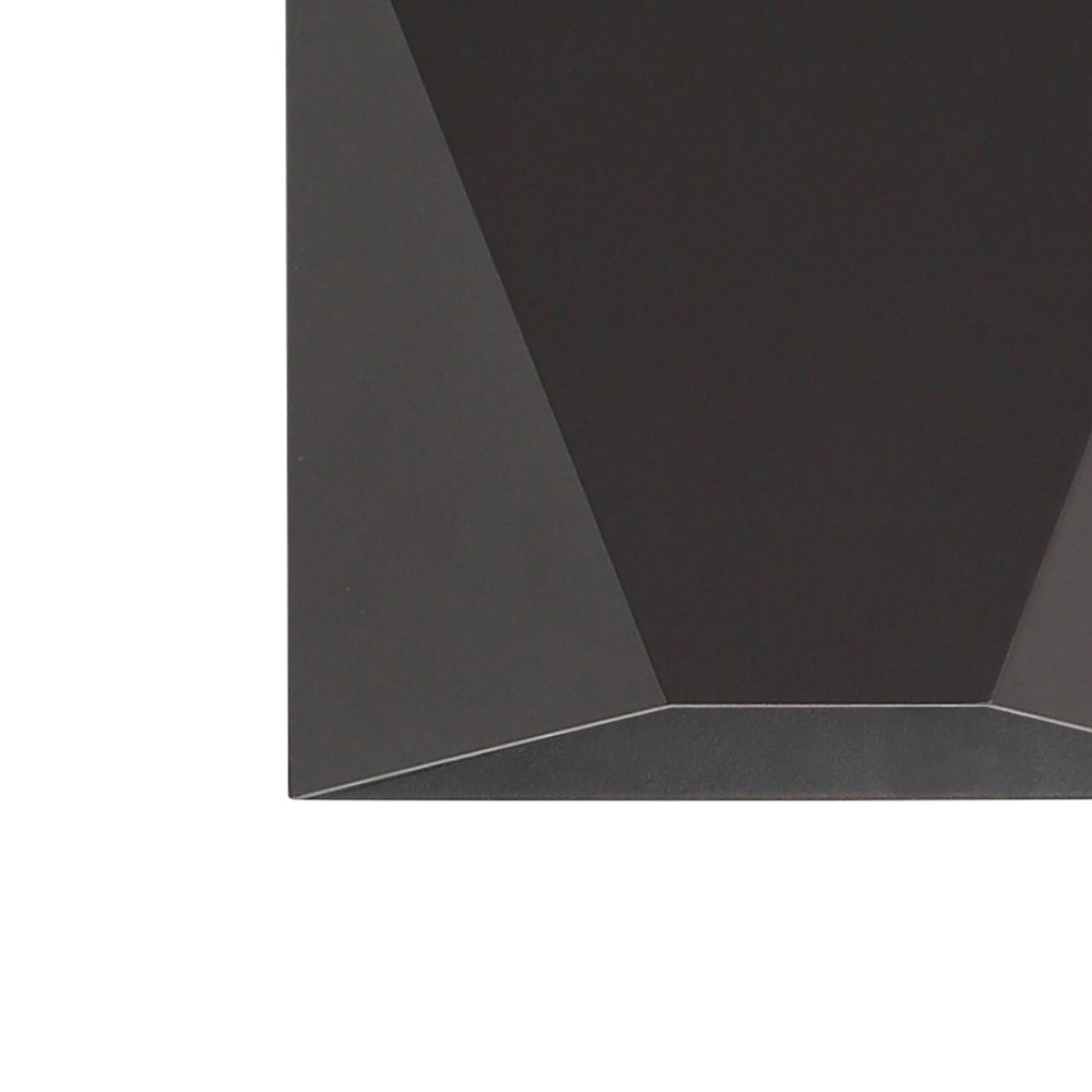 Avenue Geometric Outdoor LED Wall Light in Detail.