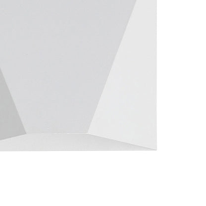 Avenue Geometric Outdoor LED Wall Light in Detail.