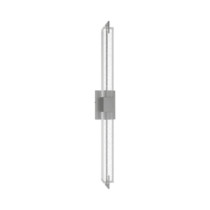 Glacier Rectangular LED Wall Light in Polished Nickel (39-Inch).