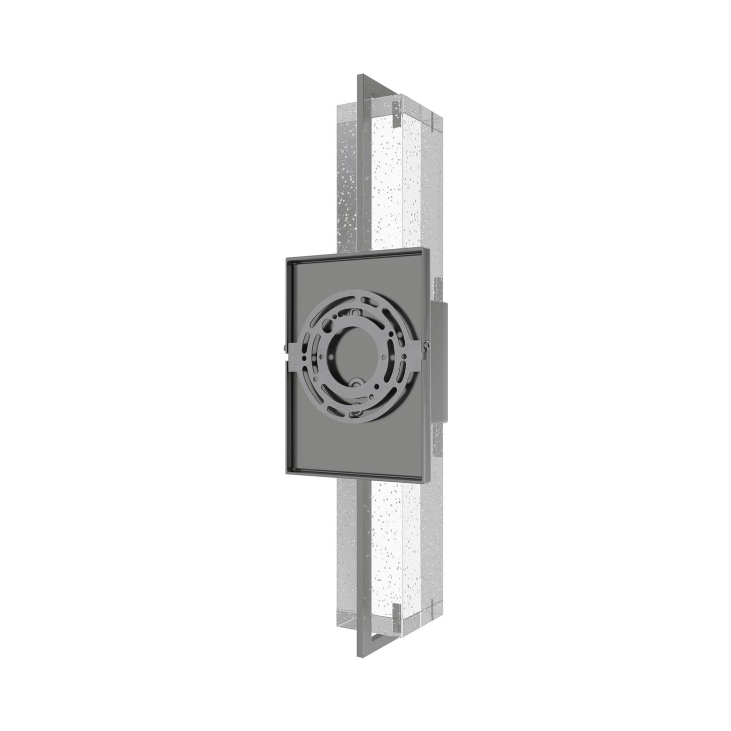 Glacier Rectangular LED Wall Light in Detail.