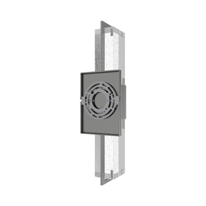 Glacier Rectangular LED Wall Light in Detail.