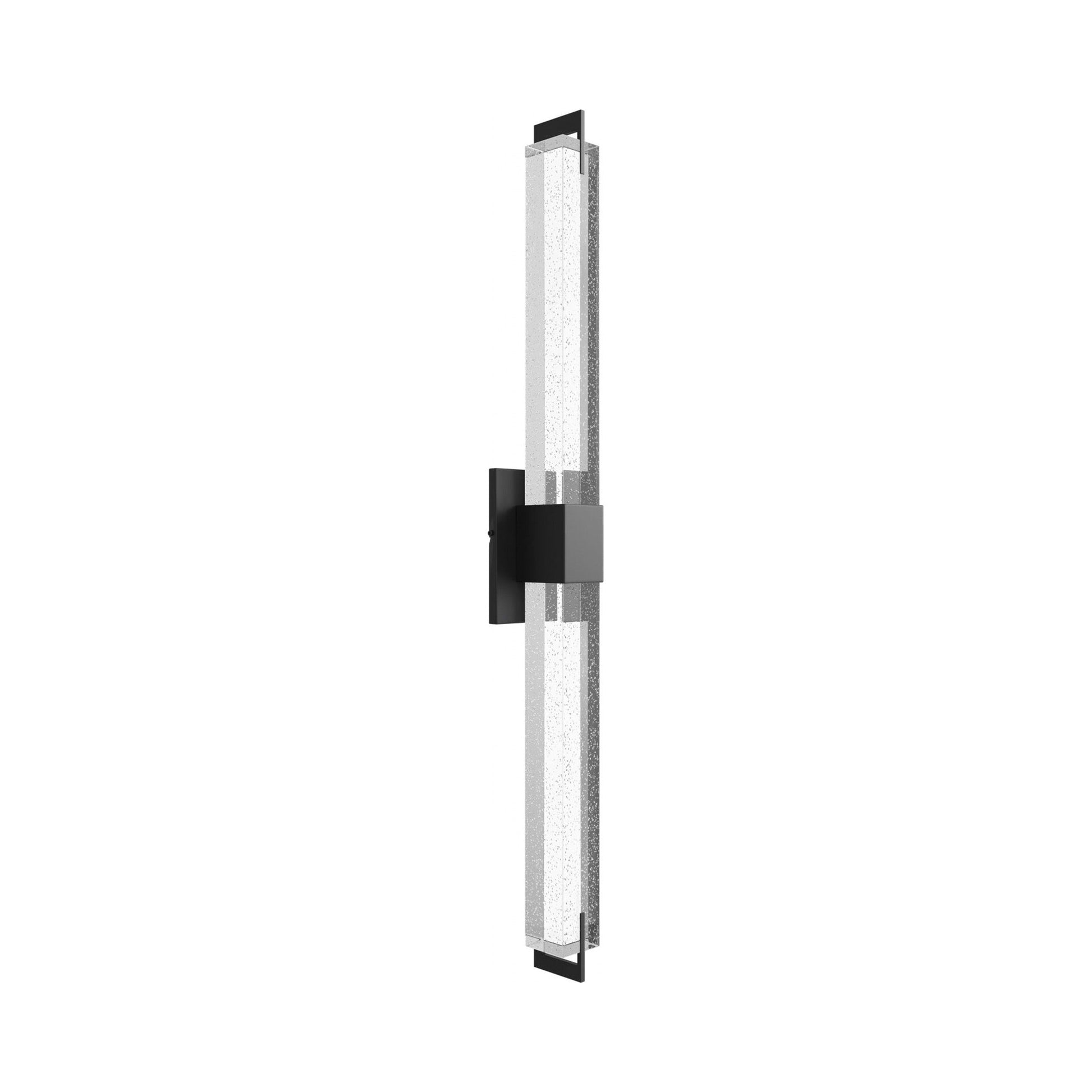 Glacier Rectangular LED Wall Light in Detail.