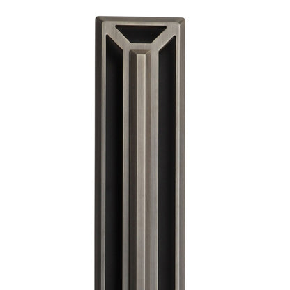 Avenue Grid Outdoor LED Wall Light in Detail.