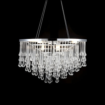 Hollywood Blvd. Round Chandelier (22-Inch).