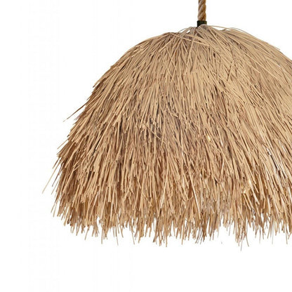Malibu Hemp Rope Pendant Light in Detail.