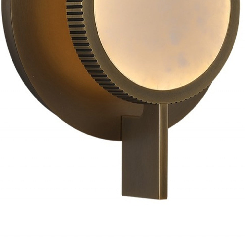 Mayfair Round LED Wall Light in Detail.