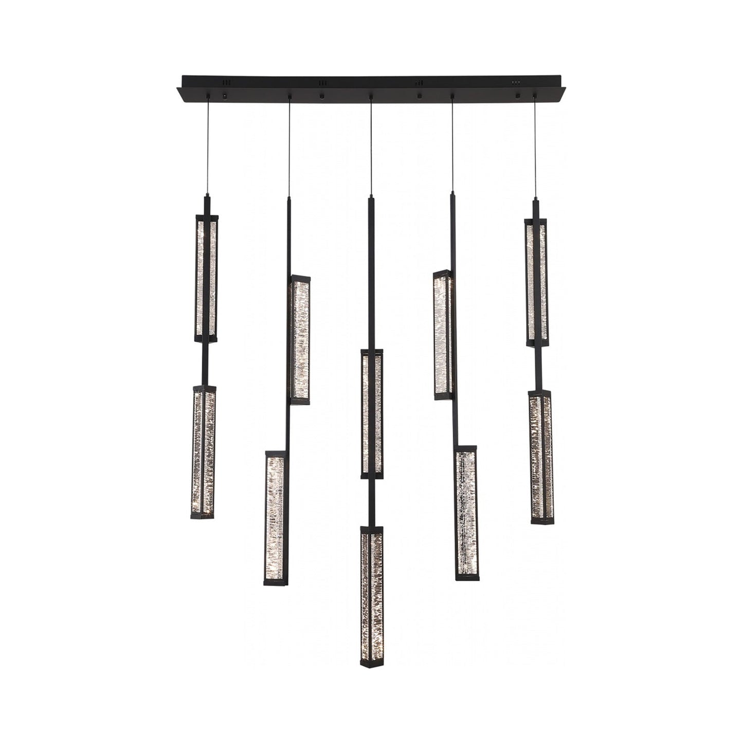 Metropole LED Linear Pendant Light in Detail.