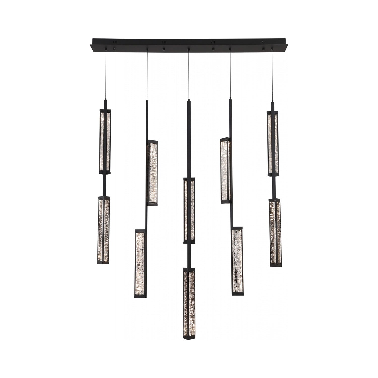 Metropole LED Linear Pendant Light in Detail.