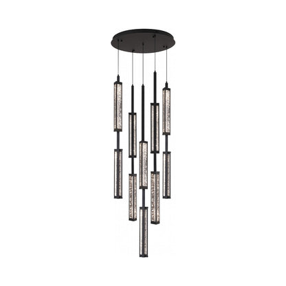 Metropole LED Multi Light Pendant Light (10-Light).