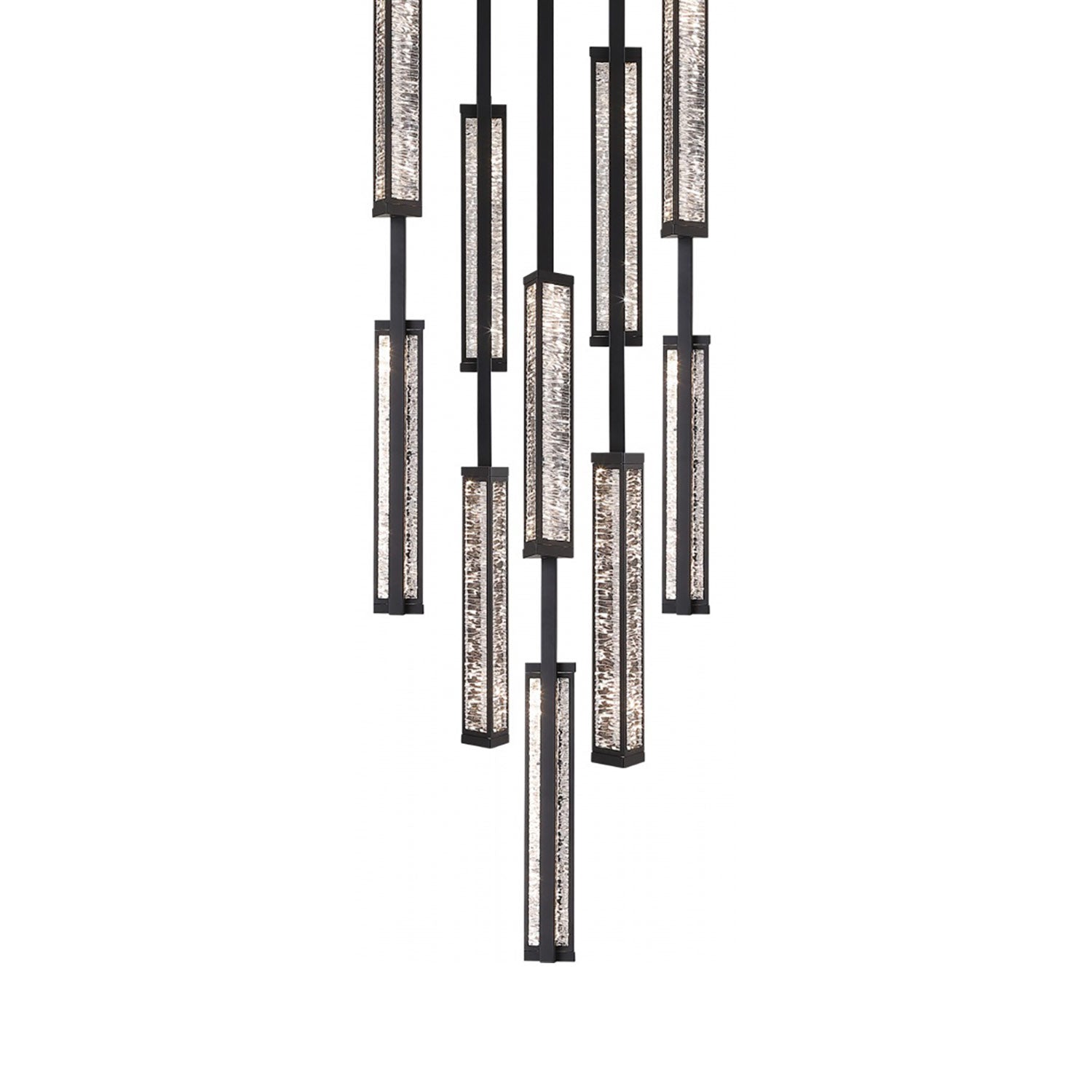 Metropole LED Multi Light Pendant Light in Detail.