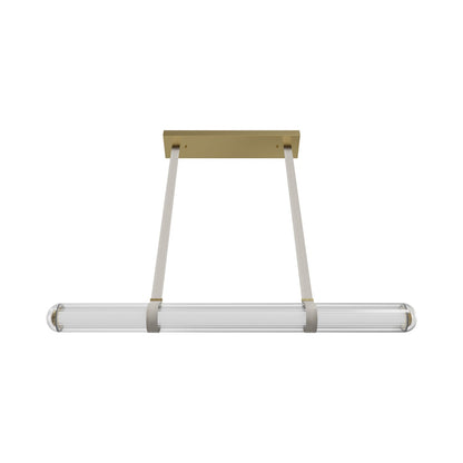 Nautilus Linear LED Pendant Light in Detail.