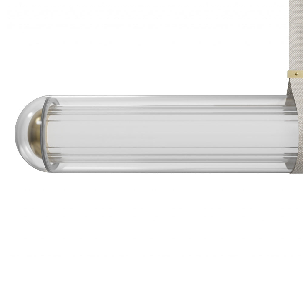Nautilus Linear LED Pendant Light in Detail.