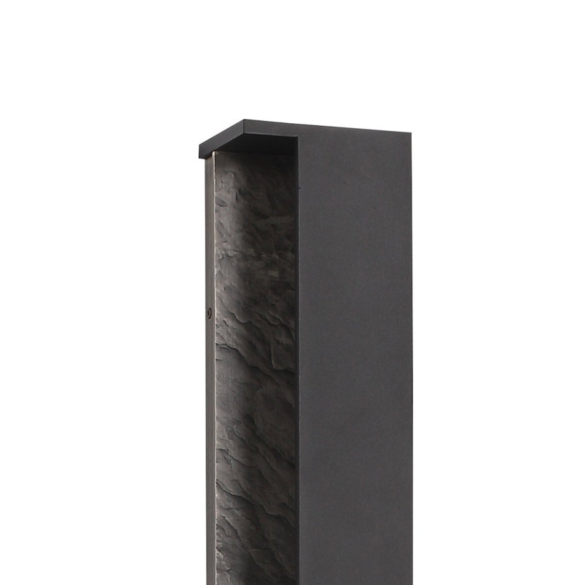 Avenue Open Side Panel Outdoor LED Wall Light in Detail.