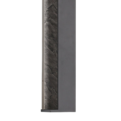 Avenue Open Side Panel Outdoor LED Wall Light in Detail.