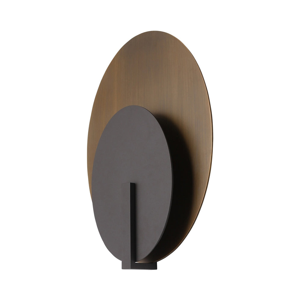 Avenue Oval Outdoor LED Wall Light in Detail.