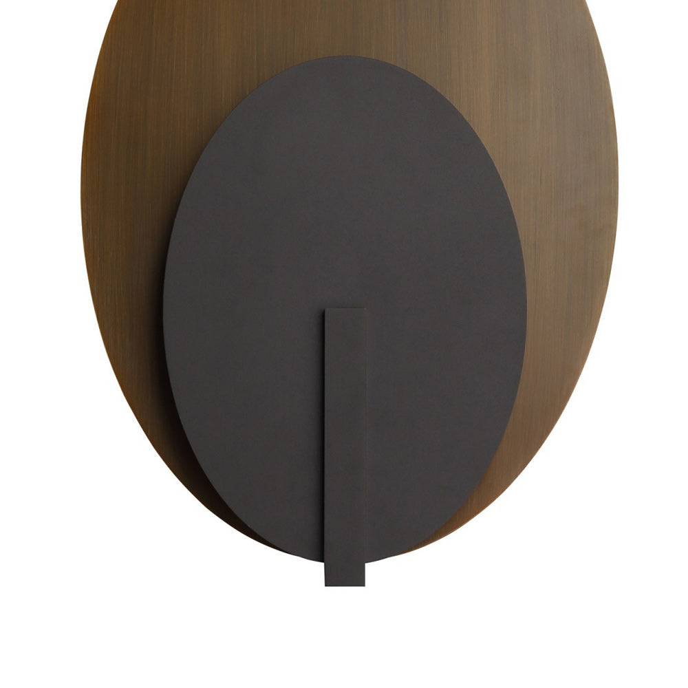 Avenue Oval Outdoor LED Wall Light in Detail.