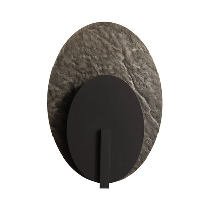 Avenue Oval Textured Outdoor LED Wall Light (23-Inch).