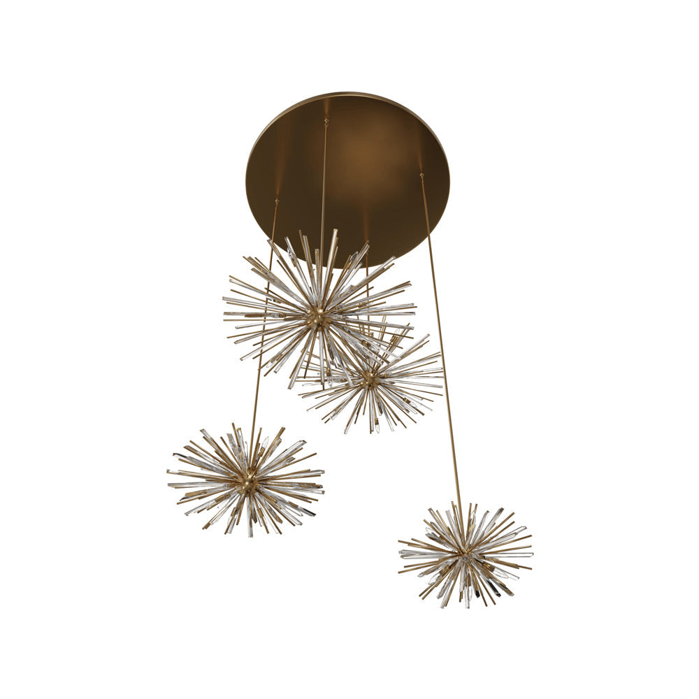 Palisades Ave. Chandelier.