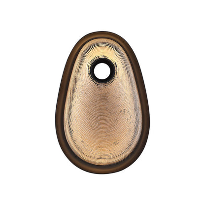 Palmea LED Wall Light in Matte Black (9-Inch).
