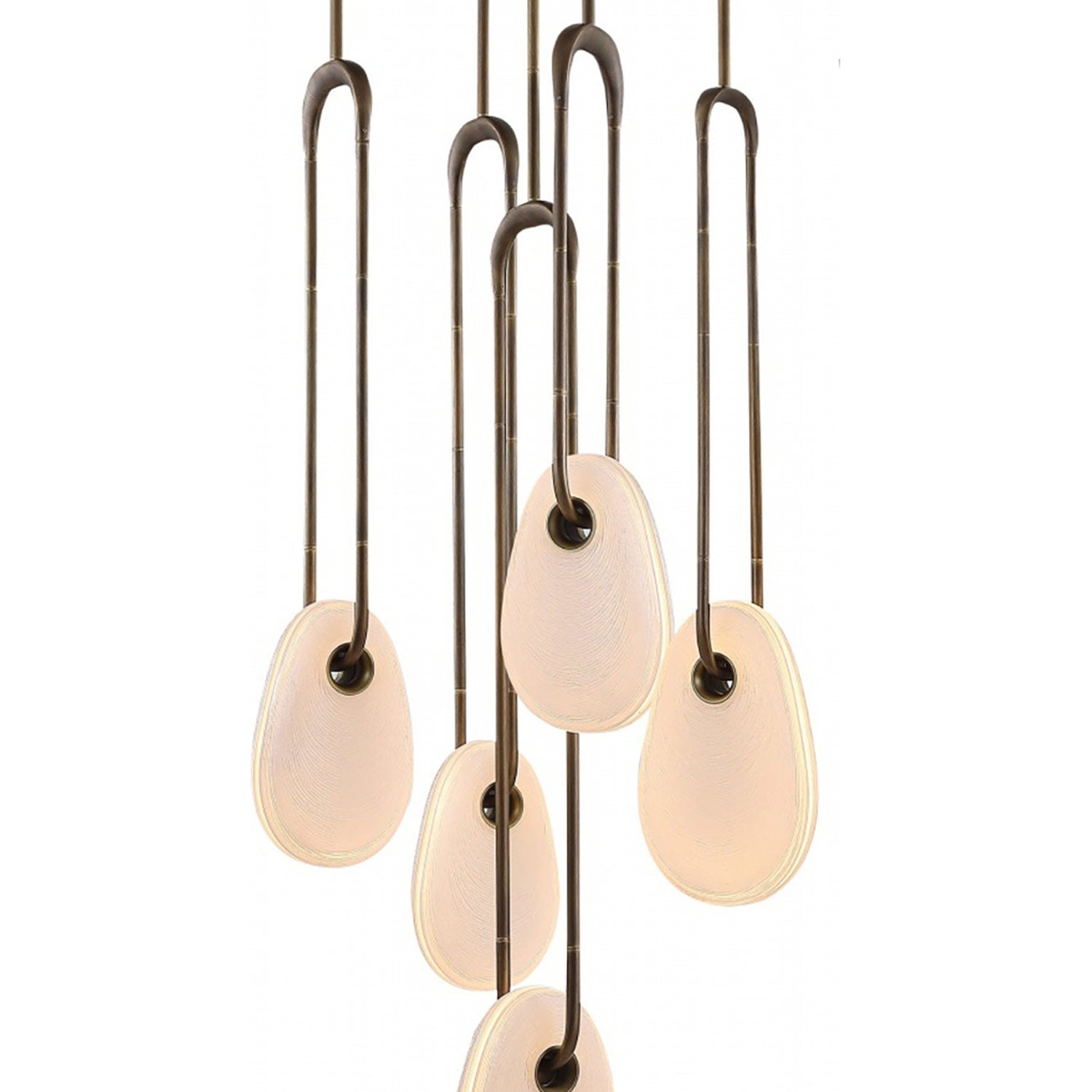 Palmea Multi Light LED Pendant Light in Detail.
